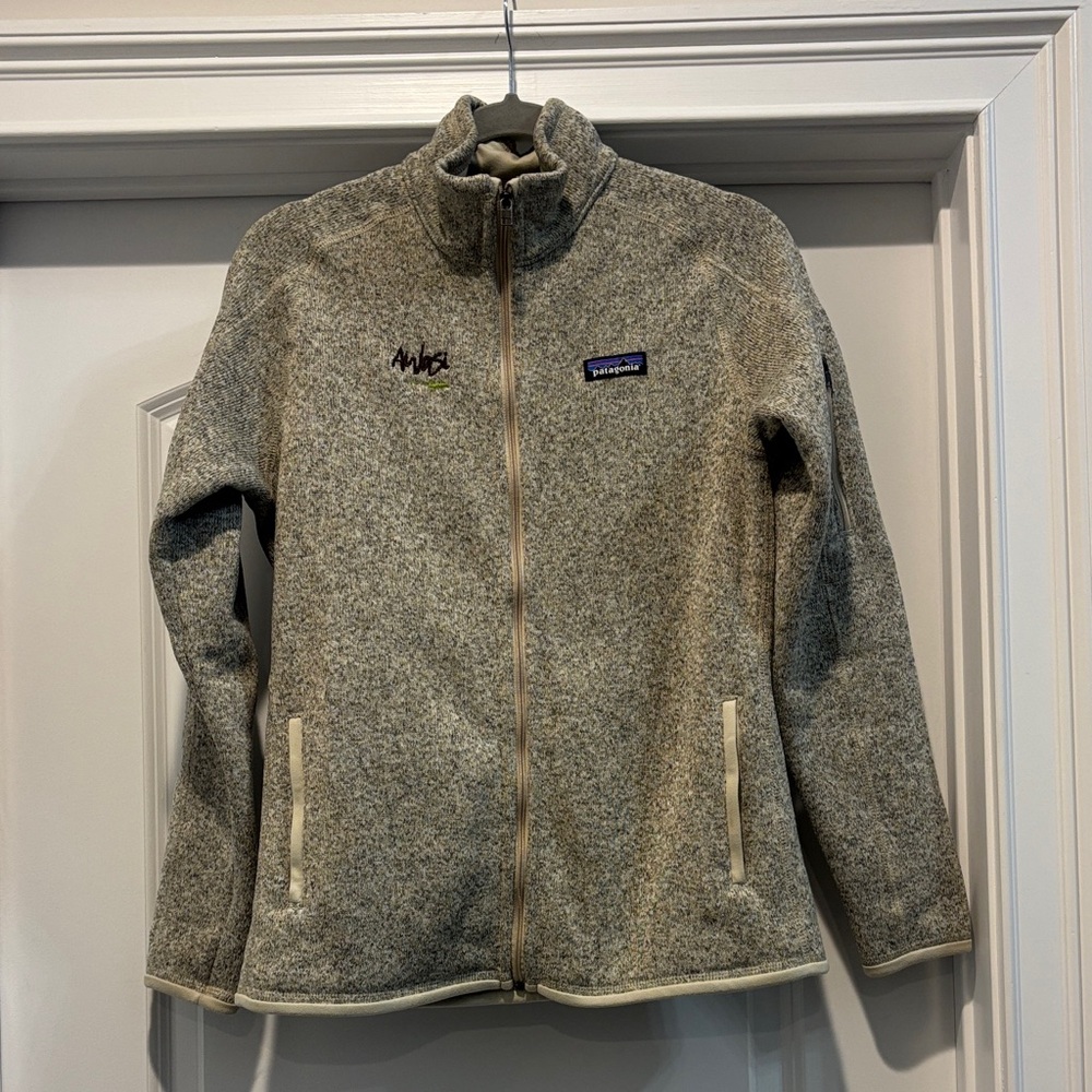 Patagonia Women's Tan/Grey Utility Jacket - Picture 1 of 6